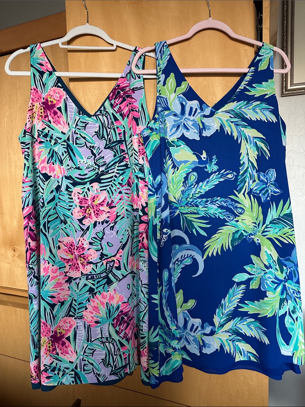 Lilly Pulitzer Tropical Florin Floral Sleeveless Shift Dresses sold separately